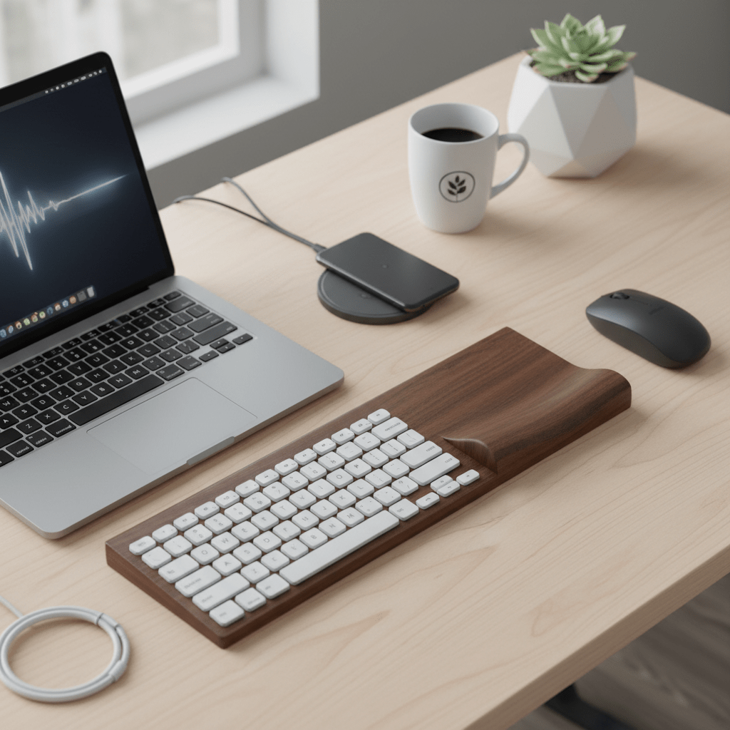 Reposamuñecas Ergonómico WorkPosture – Elimina dolor de muñeca y previene túnel carpiano - WorkPosture